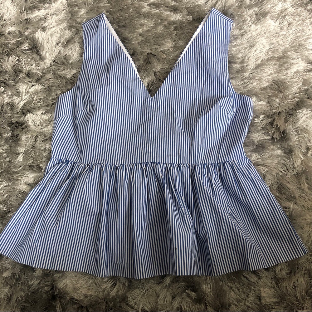 J.Crew Stripped Blouse